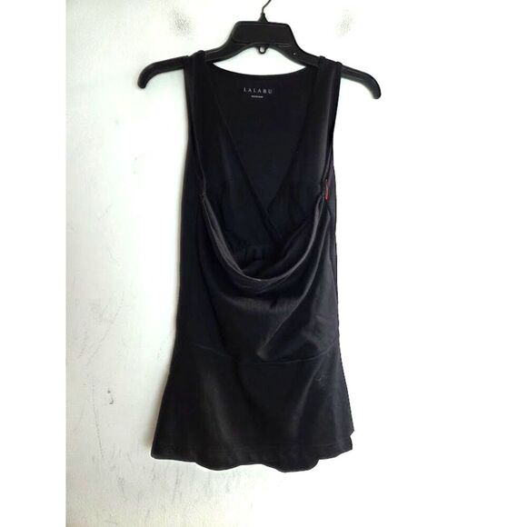 Lalabu Women Black "Mom Carrying" Sleeveless Sooth Shirt size Medium - Picture 2 of 7